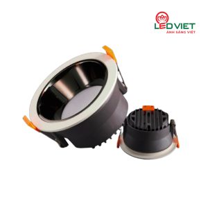 Đèn LED âm trần OSRAM chống chóa LDV DL R90 BK9W